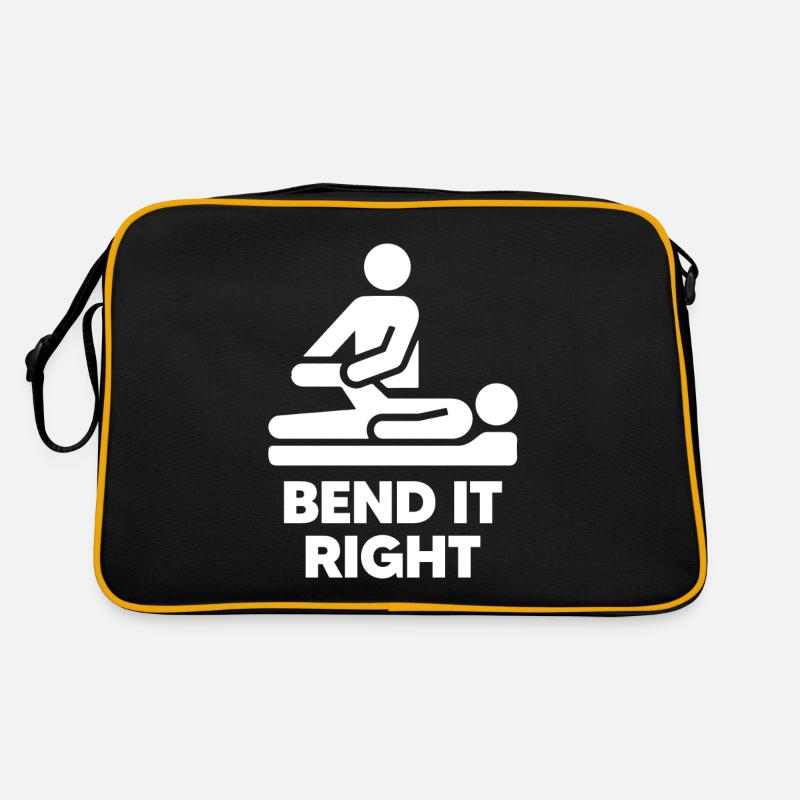 Bend It Right – Precision In Physiotherapy Retro Bag