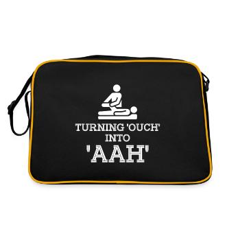 Healing Touch – la douleur en confort - Sac Retro - noir/or - Dos