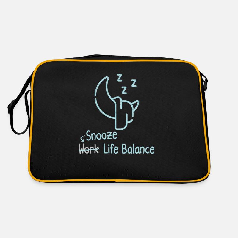 Snooze Équilibre entre vie professionnelle et vie privée - Pyjama de couchage Sac Retro