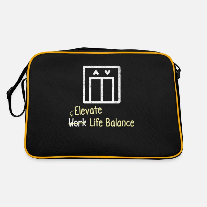 Erhöhen Sie Die Work-life-balance – Retro Tasche