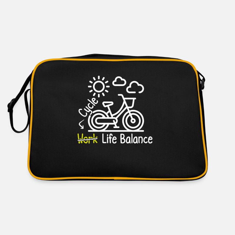 Erreichen Sie Ihre Work-life-balance Beim Retro Tasche