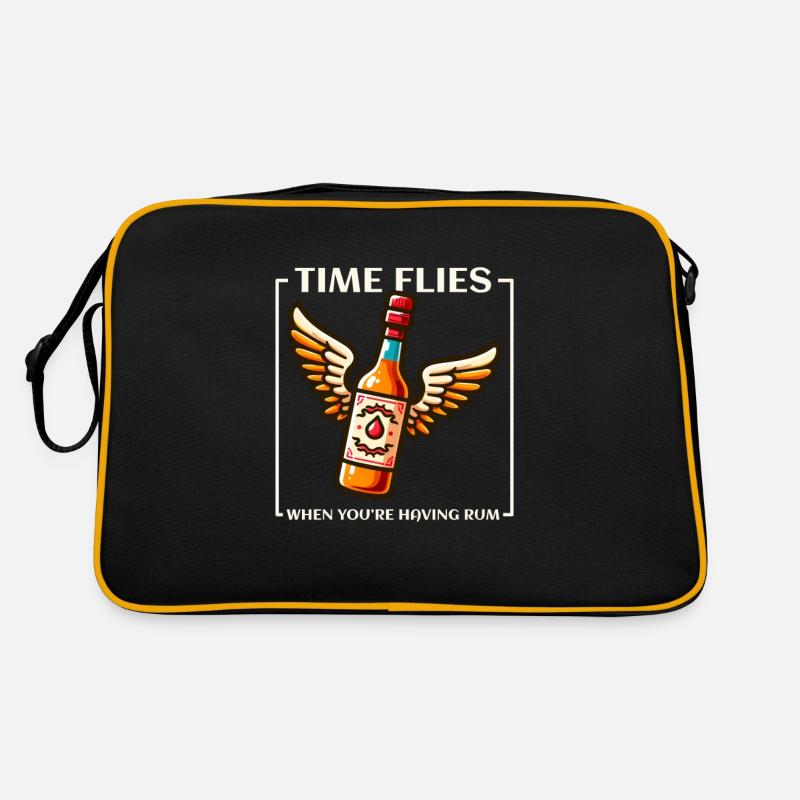 Le temps passe vite quand on se promène Sac Retro