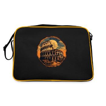 Colosseum in the Moonlight – Revival of the - Retro Bag - black/gold - Back