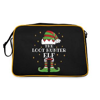 The Loot Hunter Elf – Christmas Quests Are Waiting - Retro Bag - black/gold - Back
