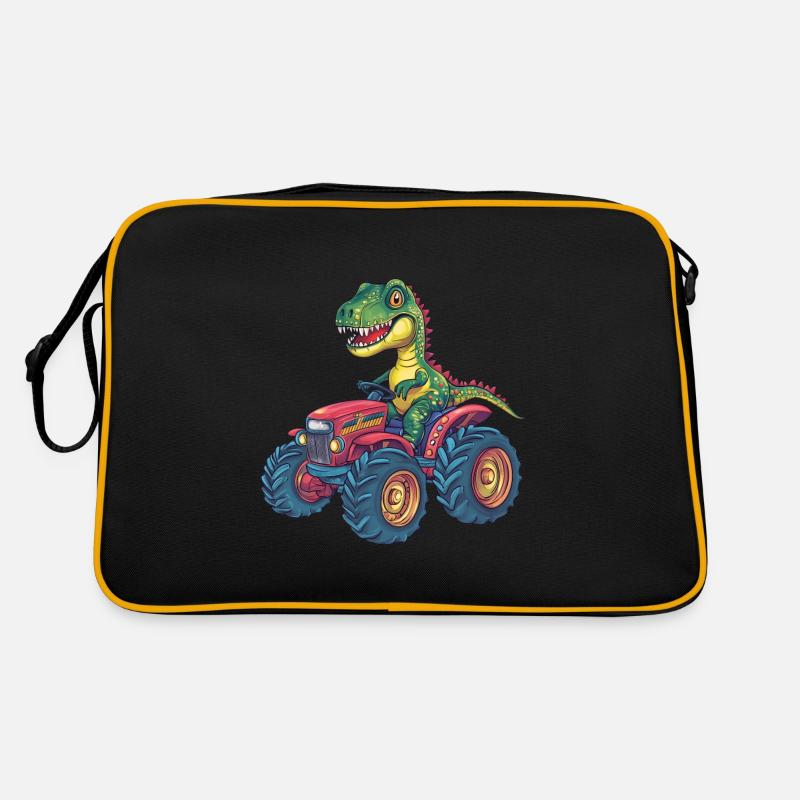 T-Rex Kinder Tiere Retro Tasche