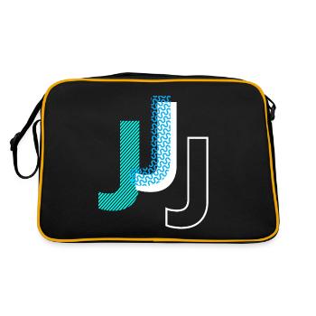 J - Sac Retro - noir/or - Dos
