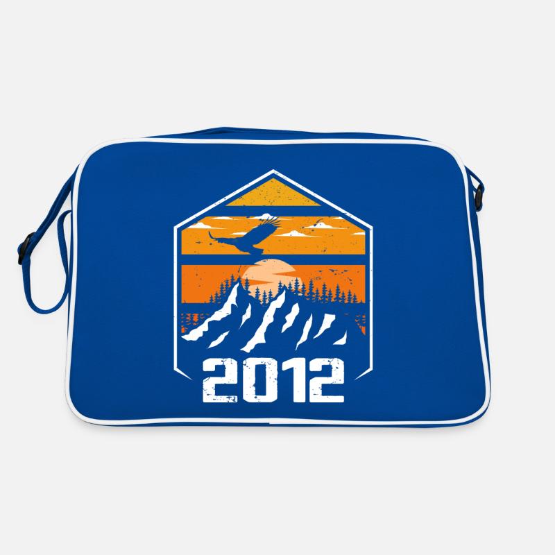 Anniversaire 2012 Millésime 2012 Fabriqué en 2012 Sac Retro