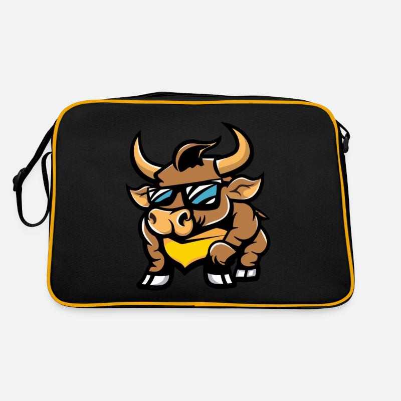 Stier Cool Comic Retro Tasche