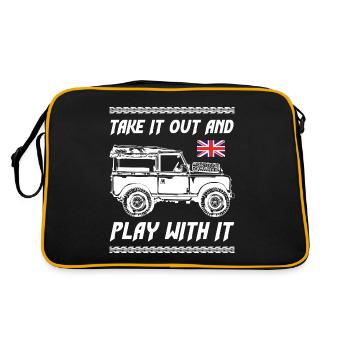 Sortez-le et jouez avec - Sac Retro - noir/or - Dos