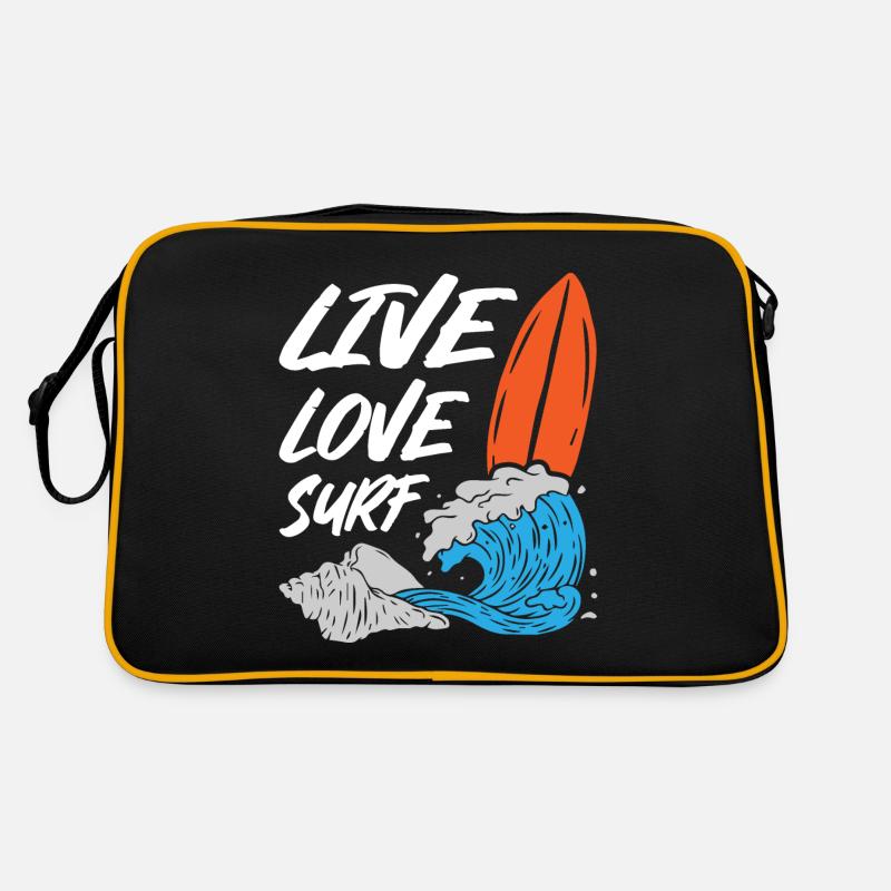 Surf d’amour en direct Sac Retro