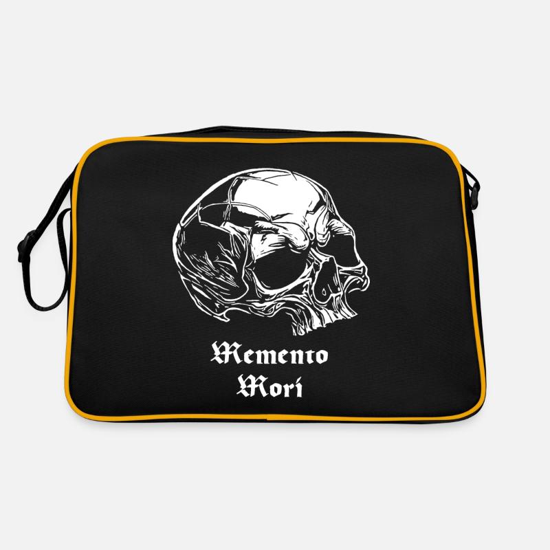 Crâne Memento Mori Sac Retro