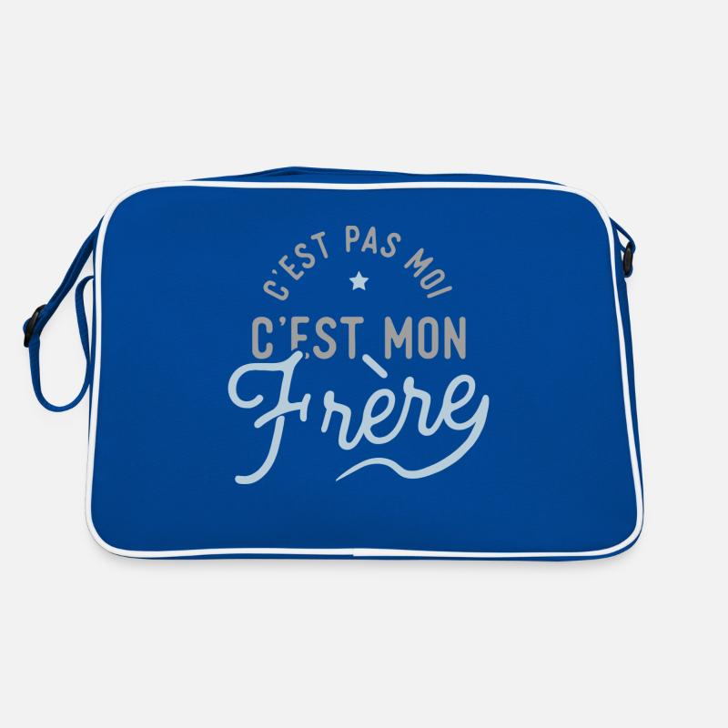 C'est mon frère cadeau Sac Retro