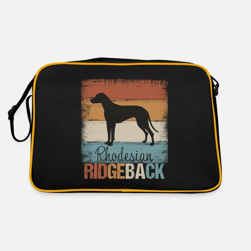 Rhodesian Ridgeback Hund Geschenk Retro Tasche