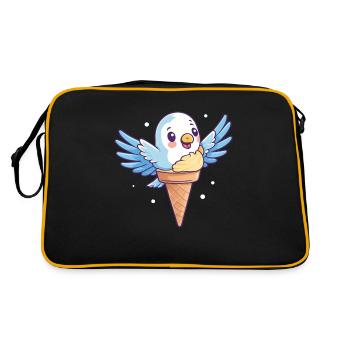 Ice Voges - Retro Bag - black/gold - Back