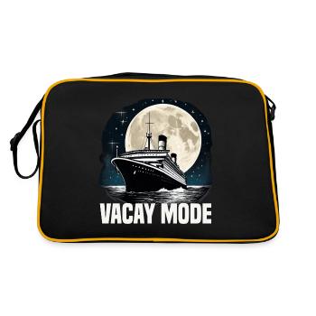 Vacay Mode Croisière Navire Vacances Groupe Matching - Sac Retro - noir/or - Dos