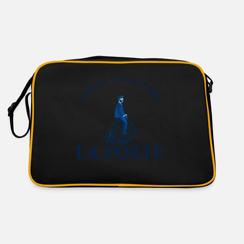 LA POSTE - vélo vintage - Jamais en retard Sac Retro