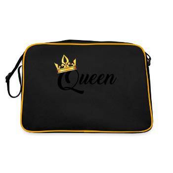 Queen - Sac Retro - noir/or - Dos