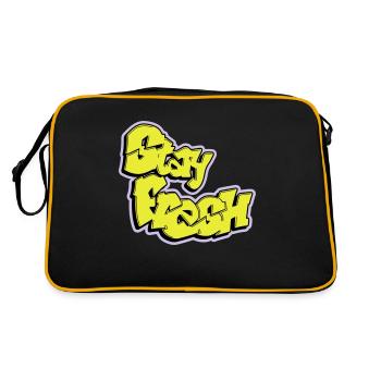 Stay Fresh - Retro Bag - black/gold - Back