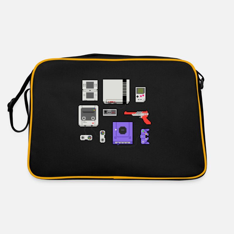 Pixel art console Retro Tasche