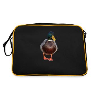 duck53 - Retro Bag - black/gold - Back