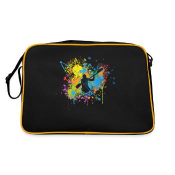 paddle - Retro Bag - black/gold - Back