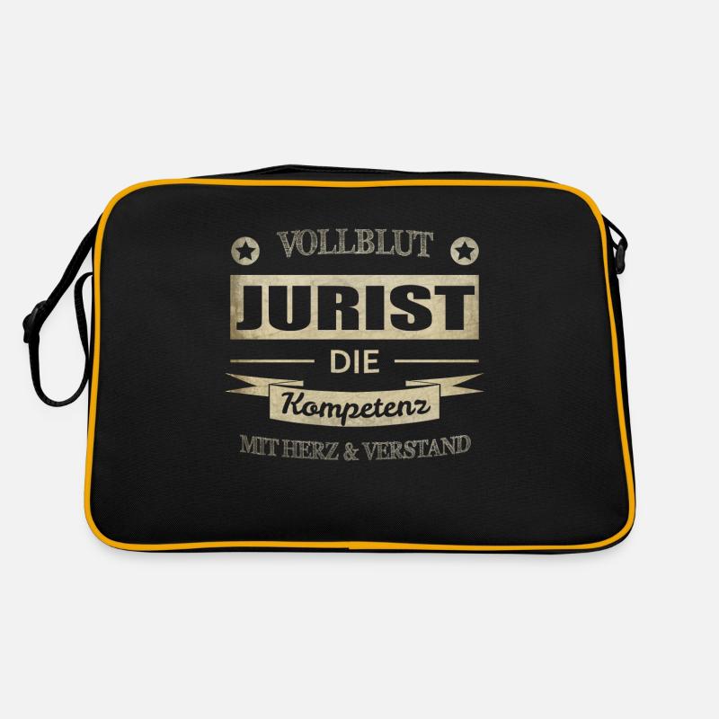 Jurist Spruch Retro Tasche