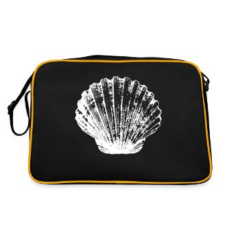 Coquille Saint-Jacques - Sac Retro - noir/or - Dos
