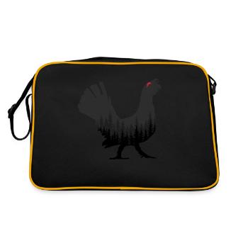Grand tétras - Sac Retro - noir/or - Dos