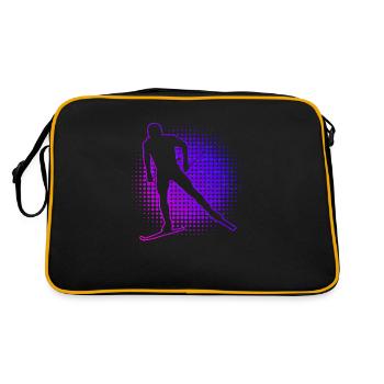 Ski de fond Patinage Ski de fond Ski de fond classique - Sac Retro - noir/or - Dos