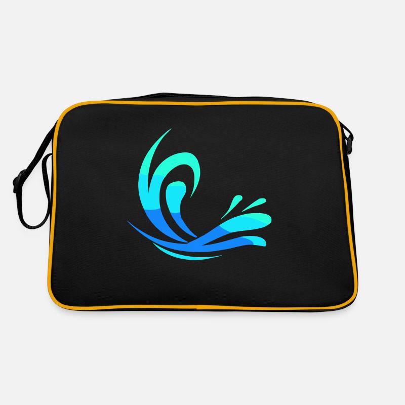 Wasser Retro Tasche