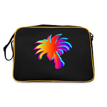 Electric Palms : des vibrations de fête vibrantes - Sac Retro - noir/or - Dos