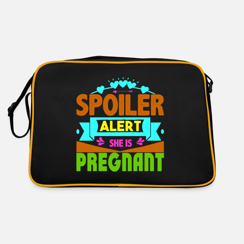 Mère Enceinte Bébé Nourrisson T-shirt Maman Sac Retro