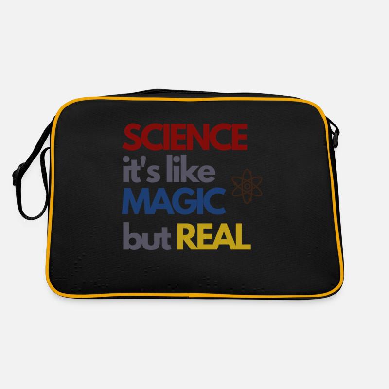 Science Its Like Magic But Real Vintage Retro Bag