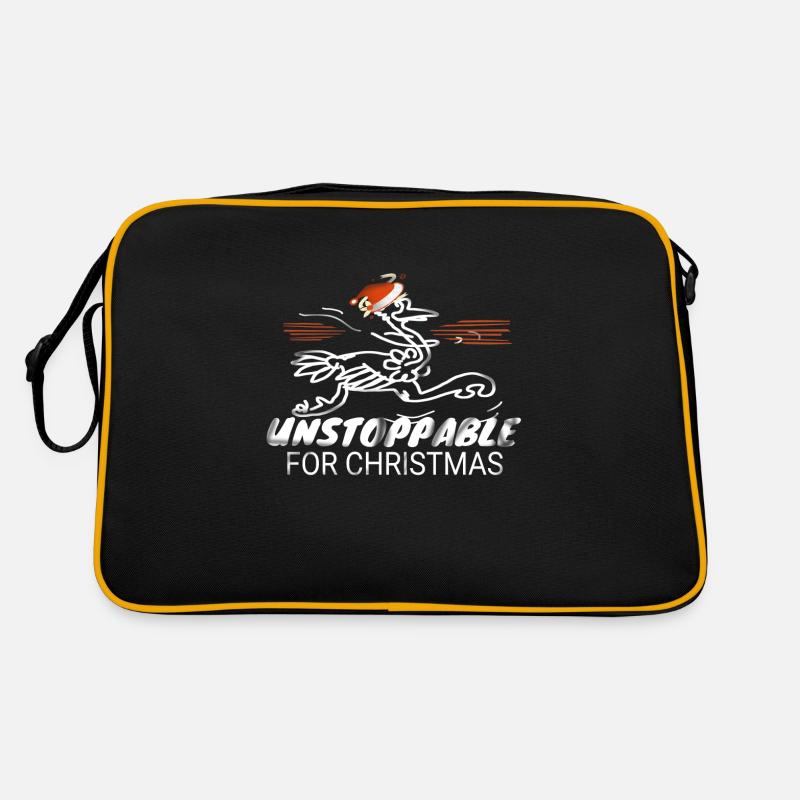 Christmas Messenger Retro Bag