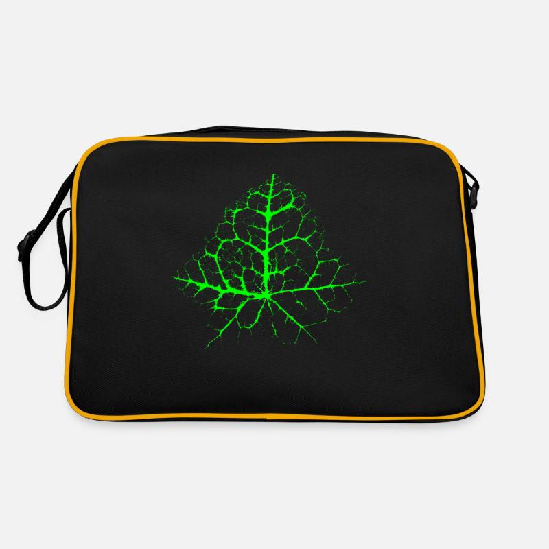 Chaotic Ivy Leaf Retro Tasche