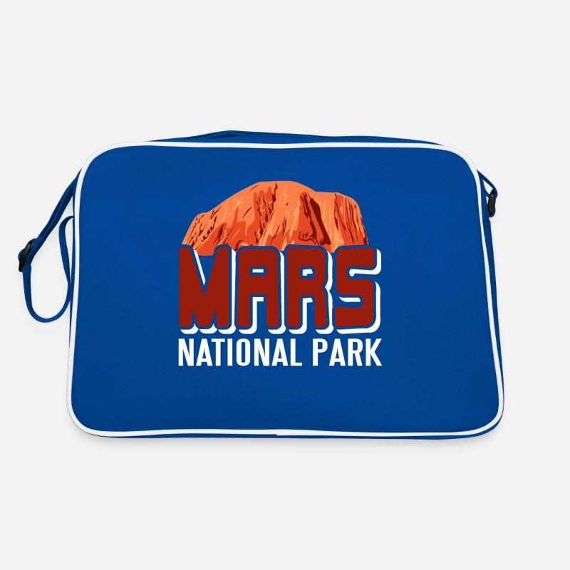 MARS National Park Retro Outer Space Planet Retro Tasche