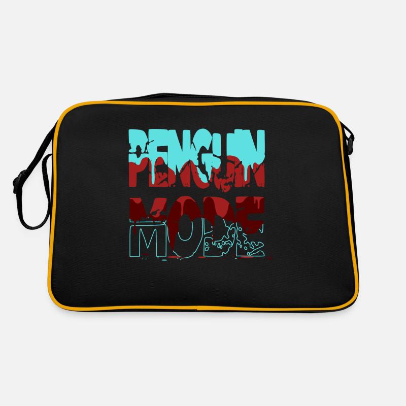 funny statement fun birthday present idea bday - Retro Tasche - Schwarz/Gold