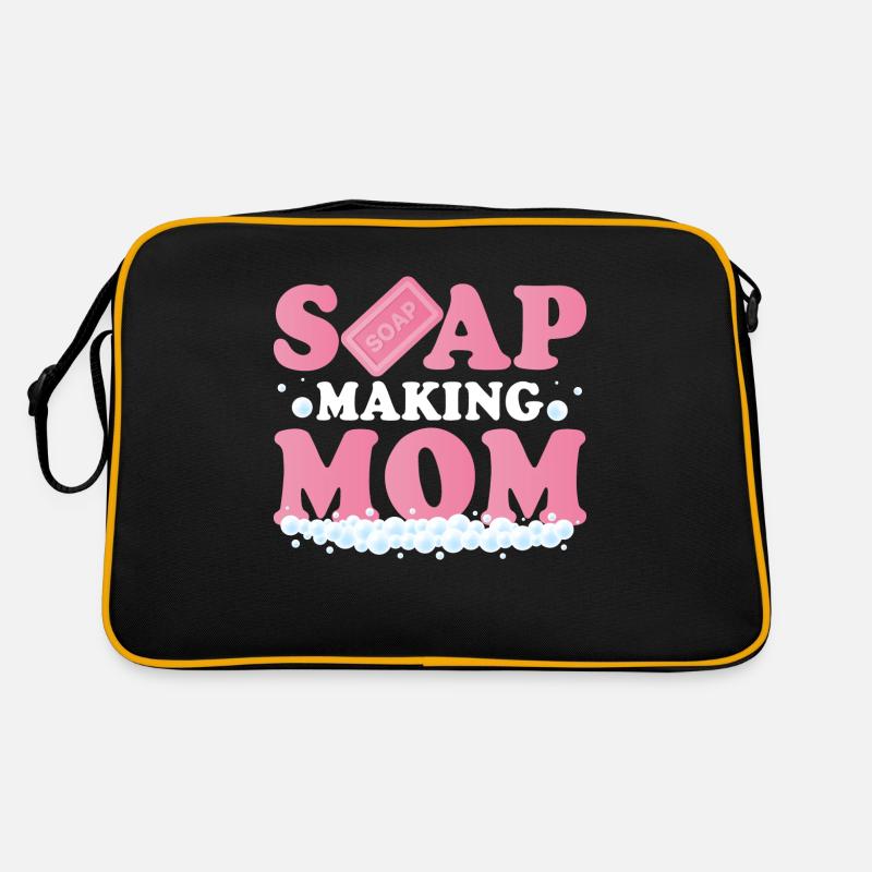 Soap Making Mom Soapmaker Soapmaking Retro Tasche