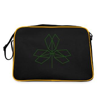 Cloverleaf - Sac Retro - noir/or - Dos