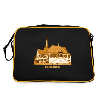 Hôtel de ville de DeidesheimRoute des vins Rhénanie-Palatinat - Sac Retro - noir/or - Dos