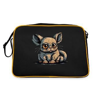 Mikili the streum - Retro Bag - black/gold - Back