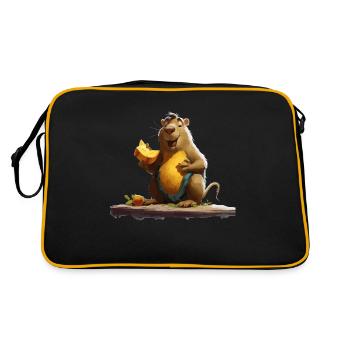 Rodent - Retro Bag - black/gold - Back