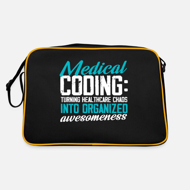 Medical coder Turning healthcare chaos into Retro Tasche
