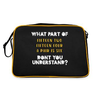 fifMotiven deux faites-vous comprendre et Concevoir des forums - Sac Retro - noir/or - Dos