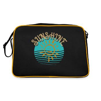 Sunshine: The Golden Elixir - Retro Bag - black/gold - Back
