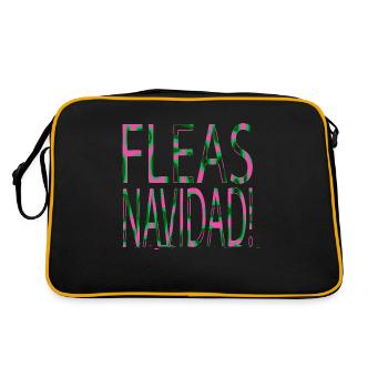 Cool citation maladroit arbre de Noël drôle - Sac Retro - noir/or - Dos