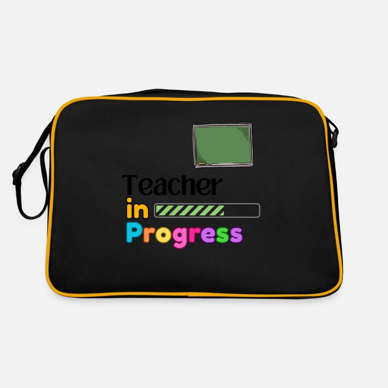 Lehrer in Arbeit Perfektes Geschenk Retro Tasche