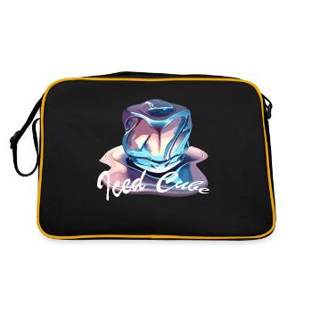 Chrome Melting - Retro Bag - black/gold - Back
