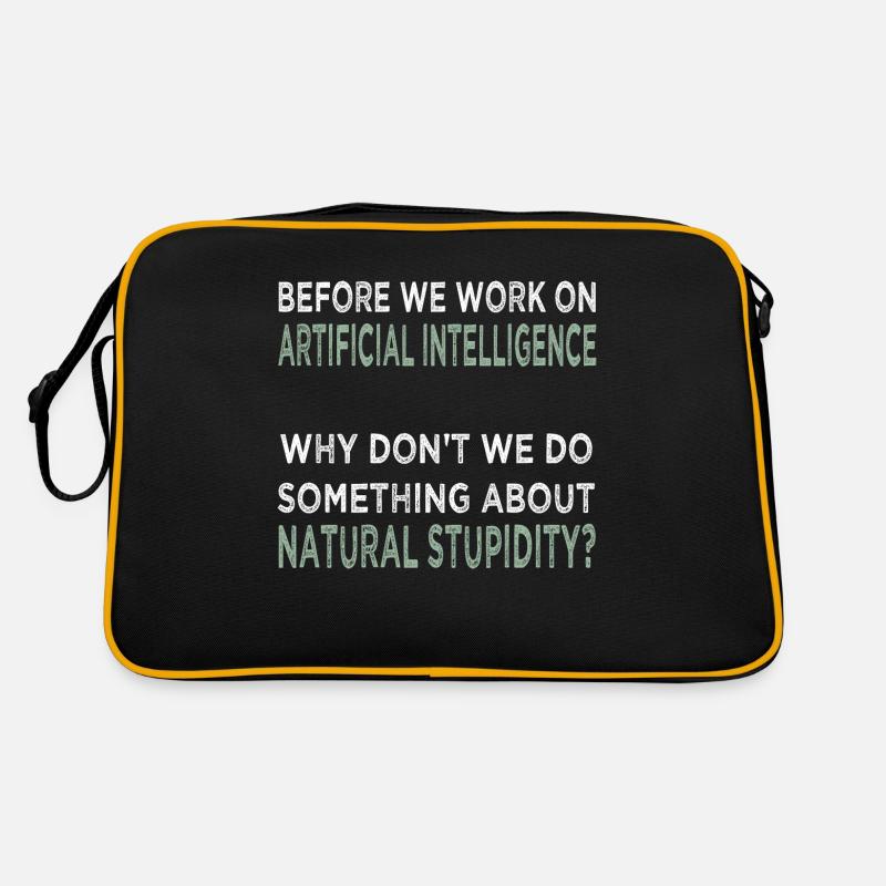 Intelligence artificielle Sac Retro