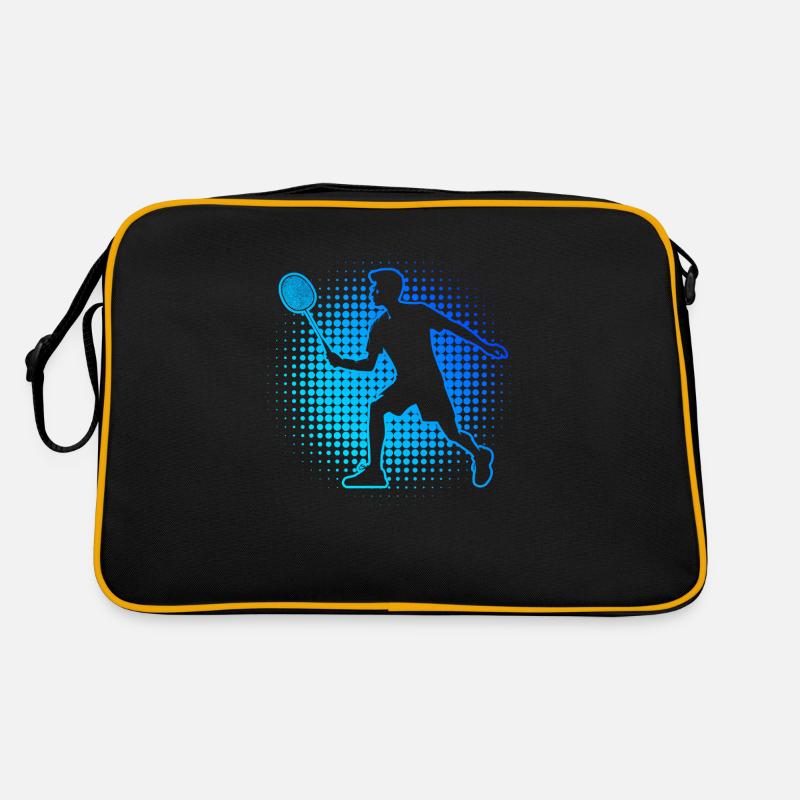 Badminton Squash Joueuse de badminton Sac Retro